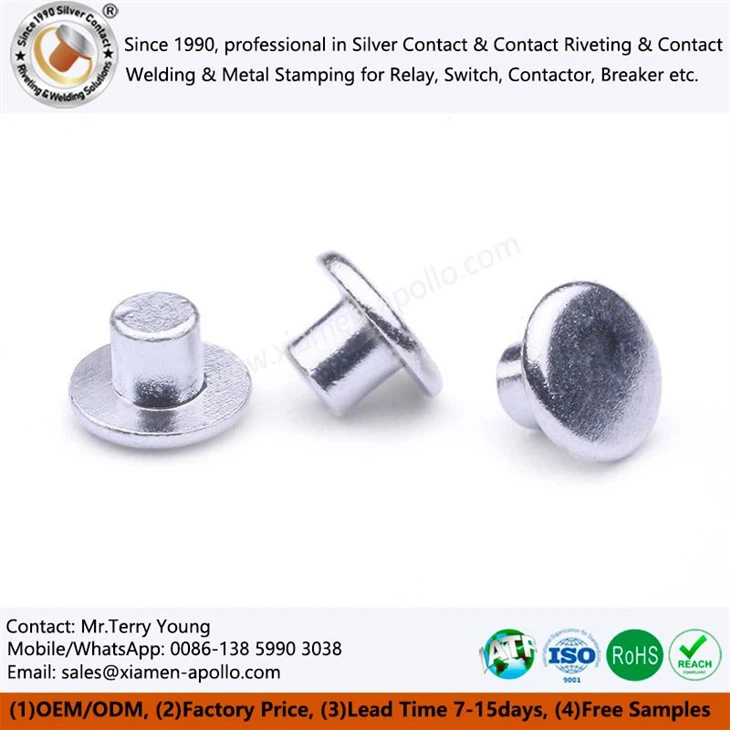 Contacts Silver Plated