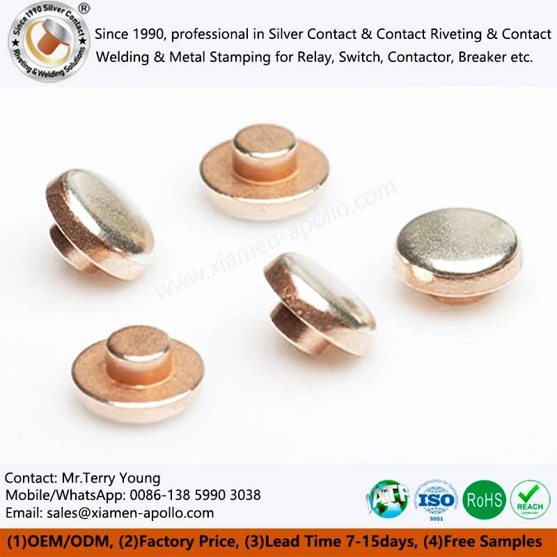 Bimetal Silver Contacts