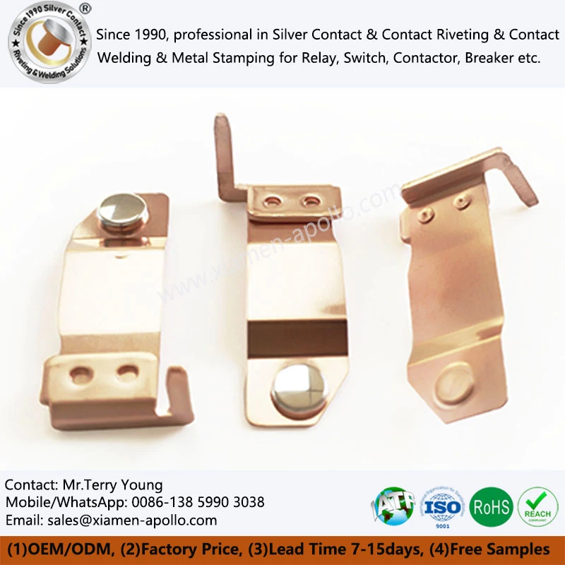 Fixed Silver Contact for Solar Power Relay Fixed Silver Contact for Solar Power Relay